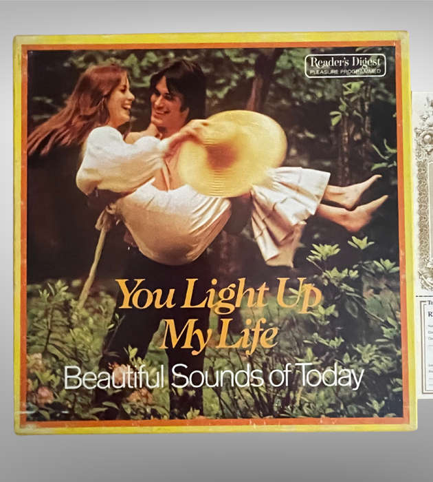 You Light Up My Life  8 LP Vinyl Box Set | Readers Digest Beautiful Sounds of Today