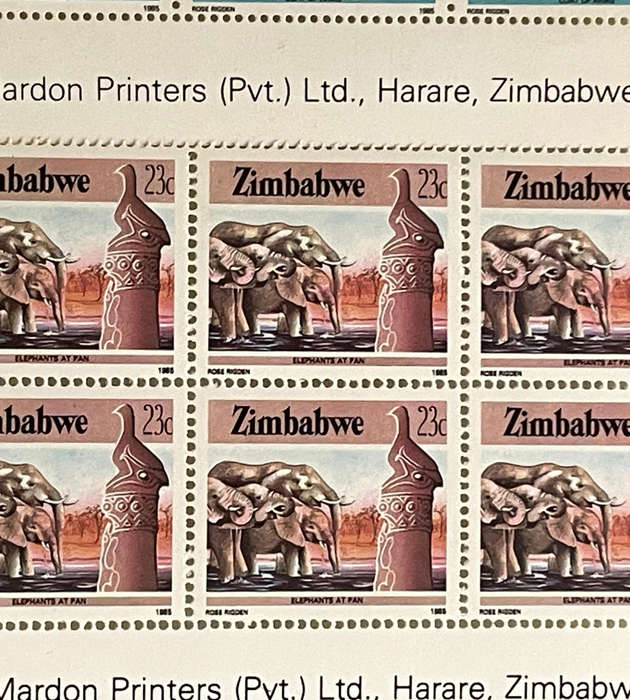 1985 Zimbabwe Stamp Collection  Rose Rigden, UN Decade for Women, National Archives  589+ MNH Stam