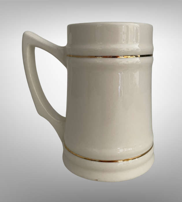 Los Angeles Rams Ceramic Beer Stein  NFL Collectible Mug  Vintage Style  Made in China  Excellen