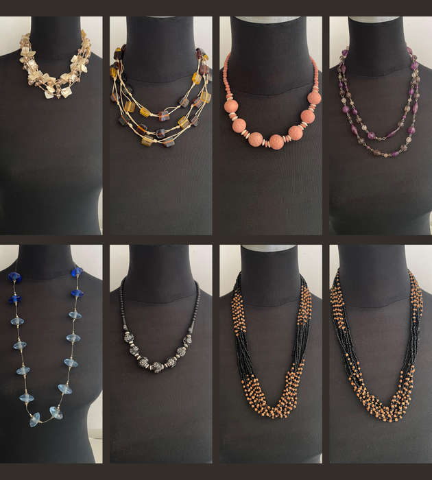 Bulk Lot of 26+ Vintage Costume Jewelry Necklaces - Mixed Style