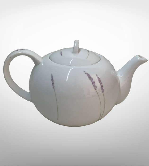 Wiesenthal Porcelain Lavender Teapot  Freezer, Oven & Microwave Safe