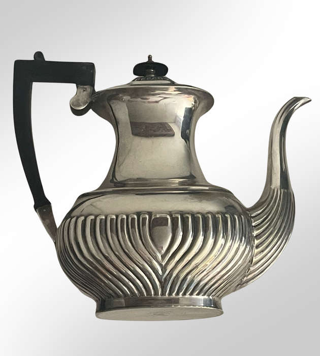 Reduced !- Antique Edwardian Silver Plated 4-Piece Tea Set by Philip Ashberry & Sons (c.1900)