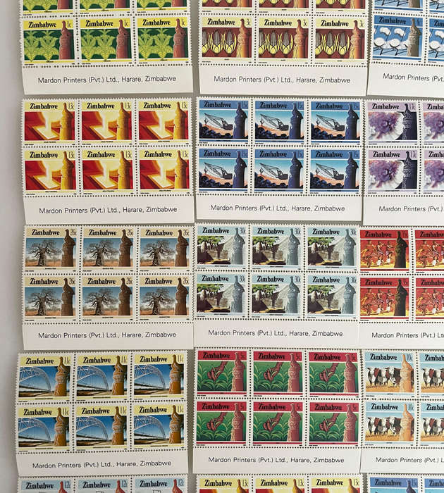 1985 Zimbabwe Stamp Collection  Rose Rigden, UN Decade for Women, National Archives  589+ MNH Stam
