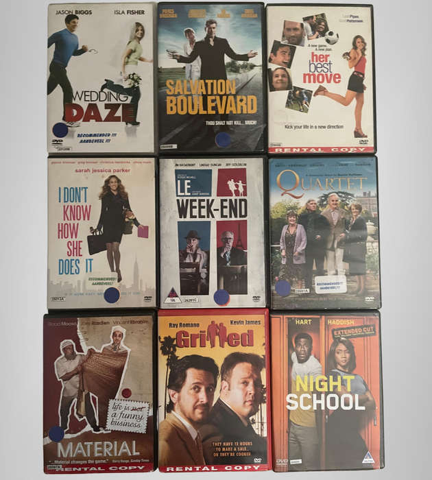 130+ Original DVDs  Mixed Genre Lot | Comedy, Romance, Thriller, Drama, Horror, Family | Bargain