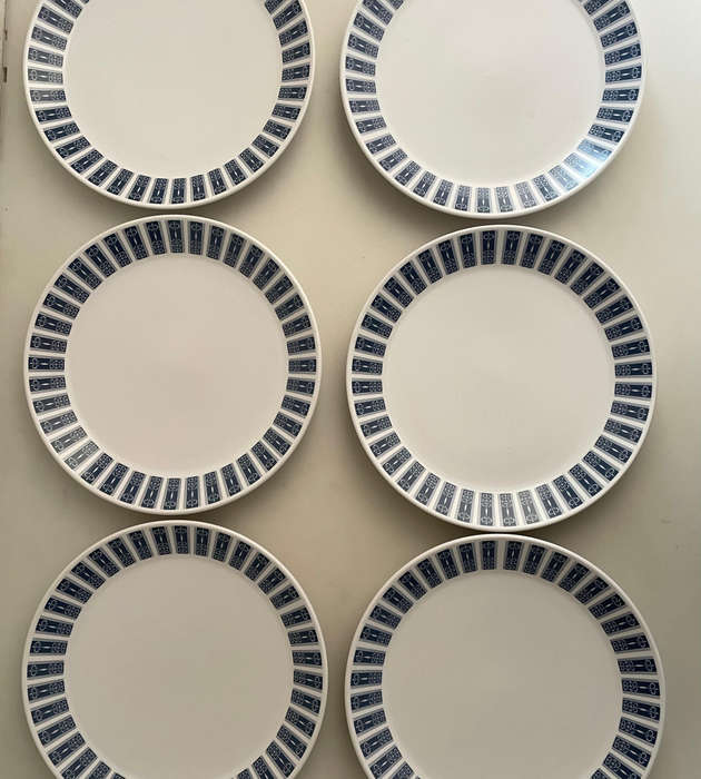 Elegant Blue & White Noritake Set (32pc)  Coastal Style for Cape Cottage Living