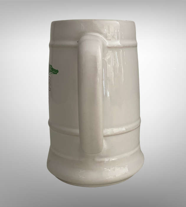 Vintage Norbel Zimbabwe Ceramic Beer Mug  CROC 82 Victoria Falls Africa Collectible