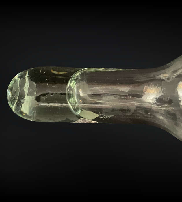 Vintage Spanish Glass Rolling Pin  Unique Decorative Piece   (50cm x 7cm)