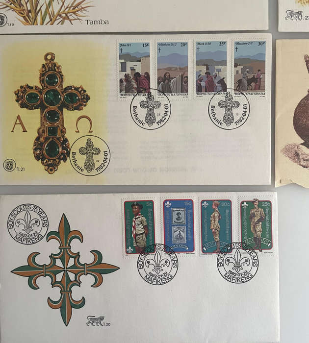 Bophuthatswana First Day Covers Lot (11) | 1979-1984 | Independence, Nature, History & Culture