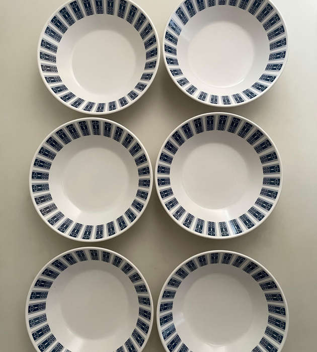 Elegant Blue & White Noritake Set (32pc)  Coastal Style for Cape Cottage Living