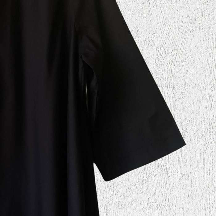 Black A-Line Cotton-Linen Sleepwear Dress  ¾ Sleeves  Size Large (Fits SA 4042)  R750 Retail  R