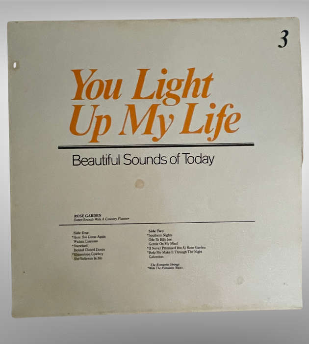 You Light Up My Life  8 LP Vinyl Box Set | Readers Digest Beautiful Sounds of Today