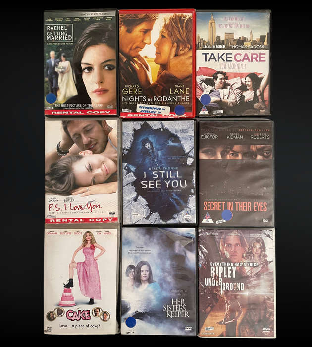 90+ Mixed DVDs