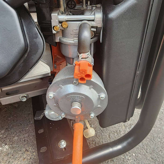 Grip 7.5kVA Petrol Generator  Dual Fuel with Gasgen Conversion Kit + 19kg LPG Bottle-Please Read!