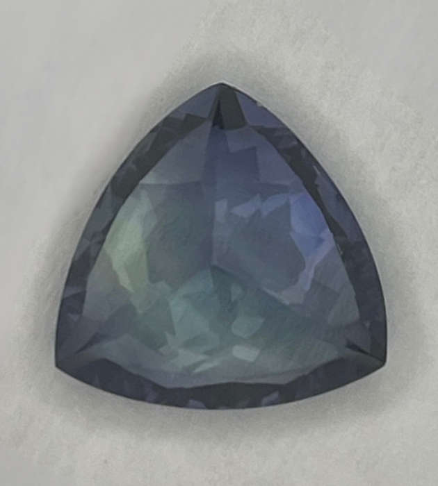 Trillion Cut 2.78ct Natural Tanzanite Gemstone GISA Certified