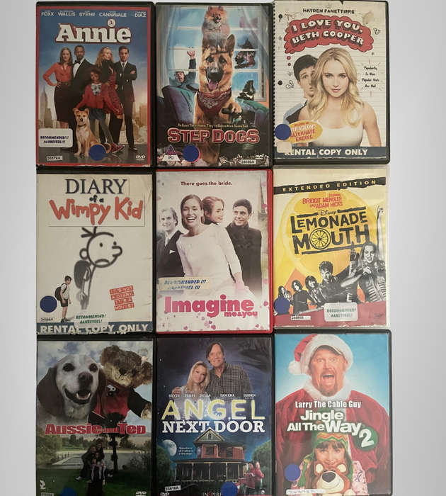 130+ Original DVDs  Mixed Genre Lot | Comedy, Romance, Thriller, Drama, Horror, Family | Bargain