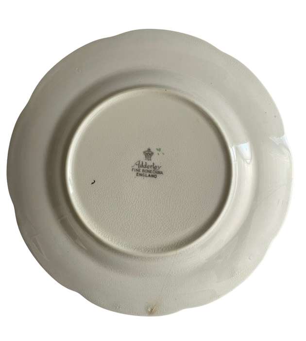 14-Piece Part Tea Service  Adderley Fine Bone China (c. 1947, England)