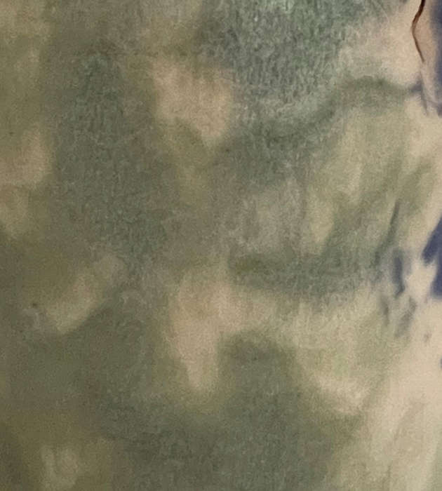 Unique Unmarked Stoneware Vase  Four Faces  Super Heavy Glaze  Brutalist Pottery- Studio Pottery
