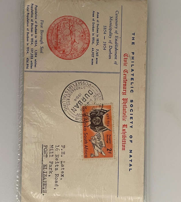 Lot of 8 Vintage South African & Nyasaland First Day Covers | 1947-1962 Royal Visit & Philatelic