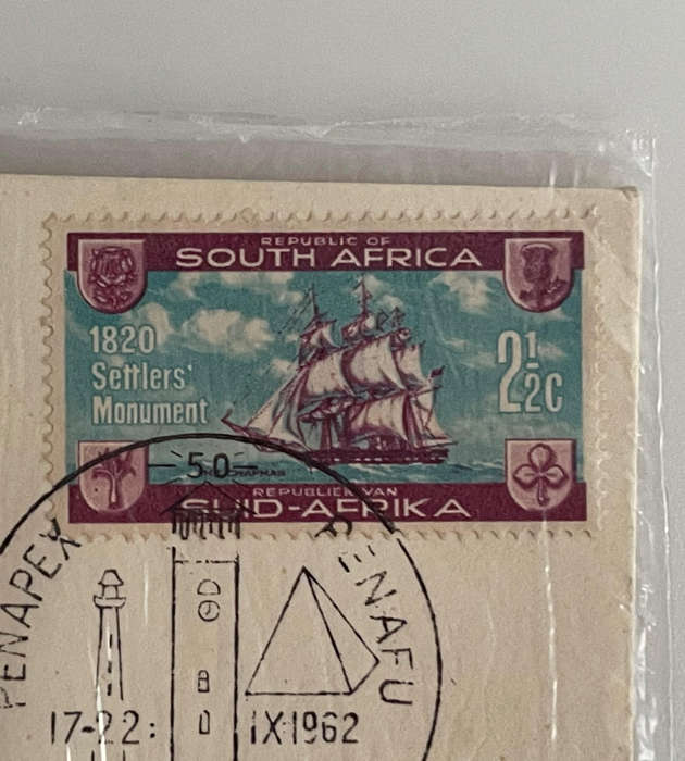 Lot of 8 Vintage South African & Nyasaland First Day Covers | 1947-1962 Royal Visit & Philatelic