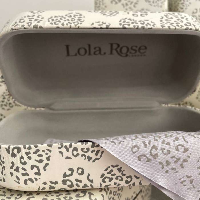 Lola Rose London Hard Clam Shell Sunglass Storage Case  Large, Durable, Multi-Purpose