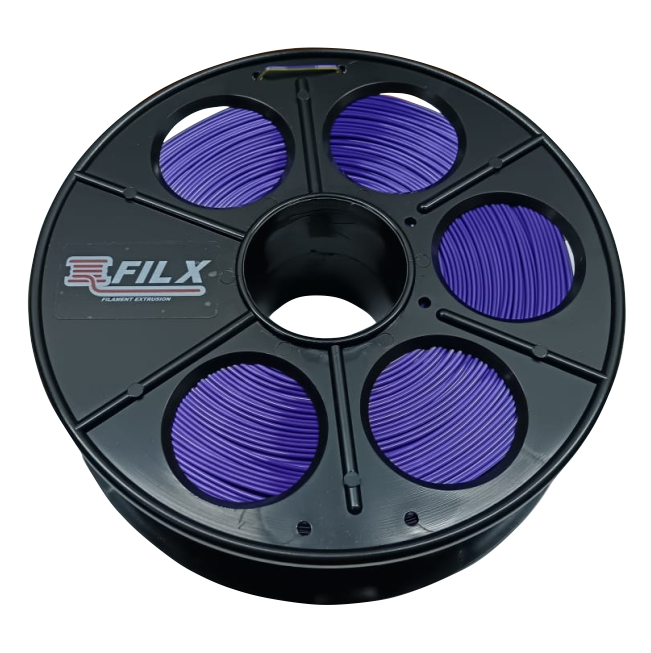 PLA DUAL Silk 1,57mm 1 Kg Yellow/Purple Filament