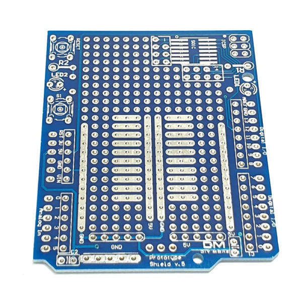 Prototyping Shield PCB for Arduino