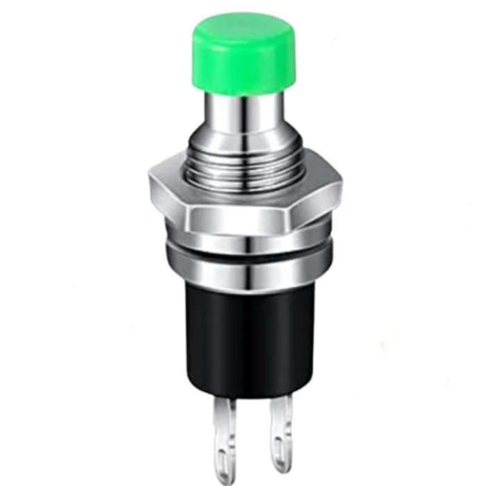 Push button switch PBS-110 Green Press Break