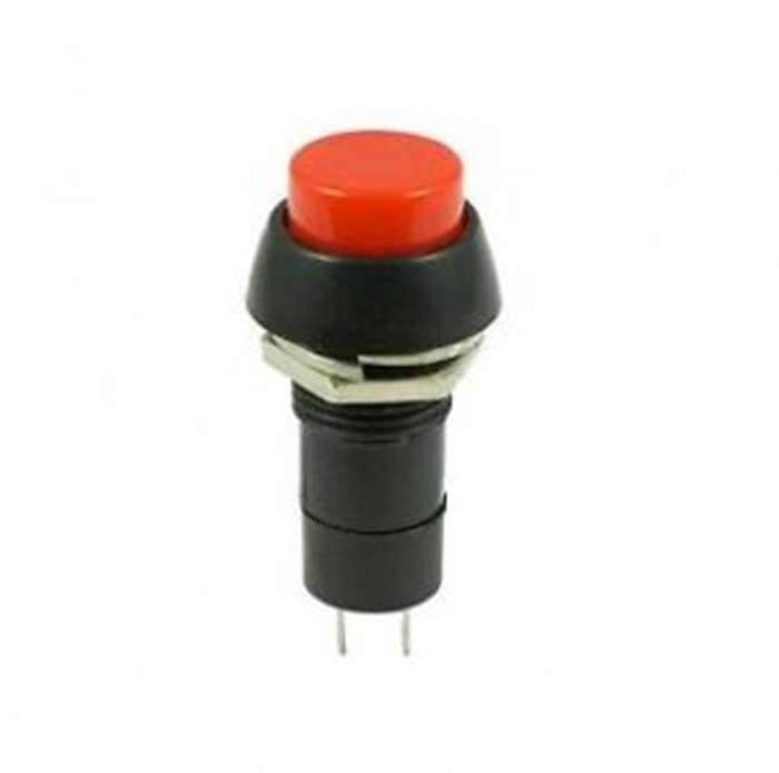 RED Round push button switch