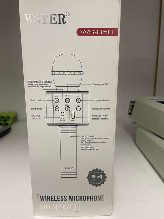 MICROPHONE SPEAKER WSTER WS-858