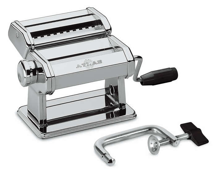 Marcato Multipast Pasta Machine + 5 Accessories Ravioli Spaghetti Etc.-