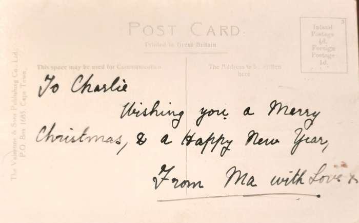 Vintage South African / Port Elizabeth Collegiate School  post card