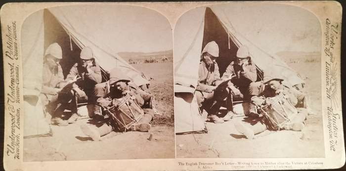 Anglo-Boer War Stereo view / Photograph