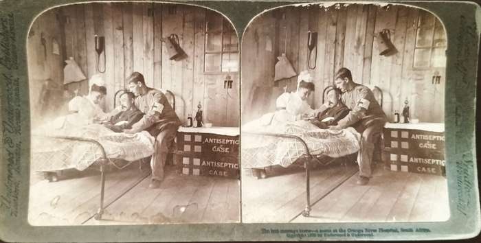 Anglo-Boer War Stereo view / Photograph