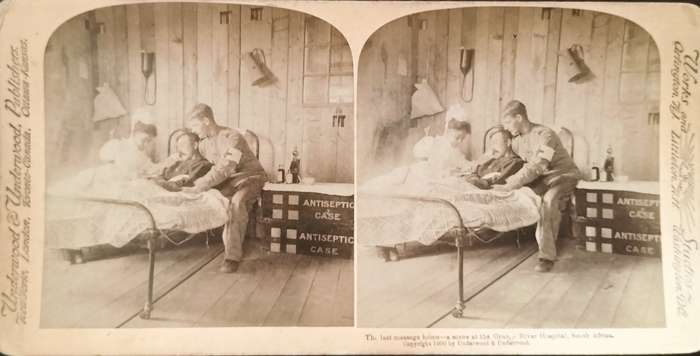 Anglo-Boer War Stereo view / Photograph
