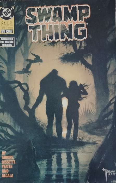 Vintage DC comic - Swamp Thing #64