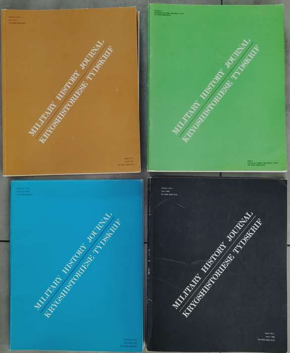 Military History Journals/Krygshistoriese Tydskrifte (x19) - Incomplete
