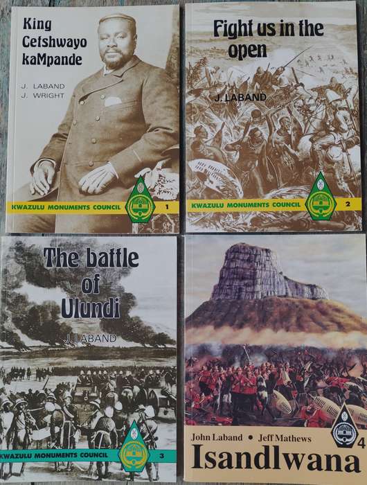 Zulu War - Set of 4 booklets by KwaZulu Monuments Council