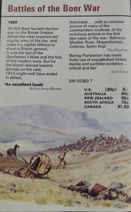 Battles of the Boer War (Pemberton - 1964)