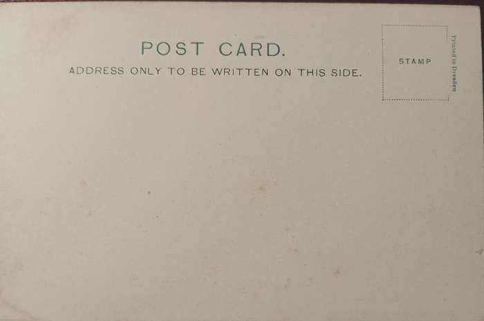 Antique Post Card - Middelburg railway station (unused)