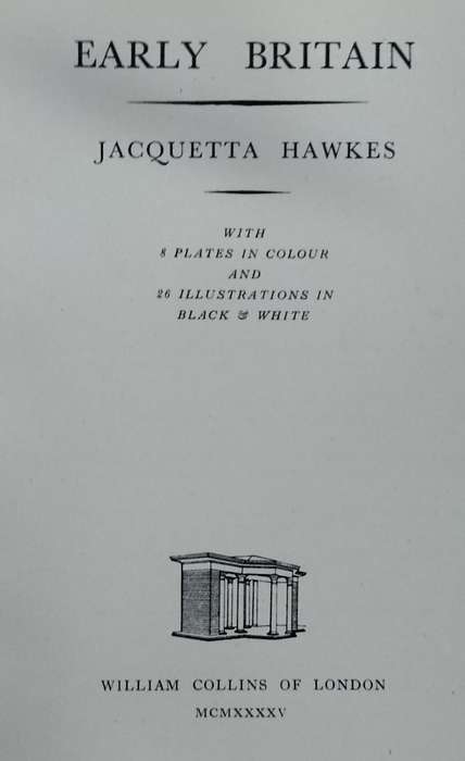 Early Britain (Hawkes - 1935)