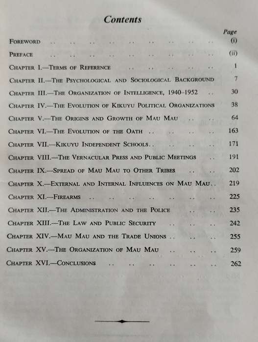 An Historical Survey - The origin and growth of Mau Mau (1960)