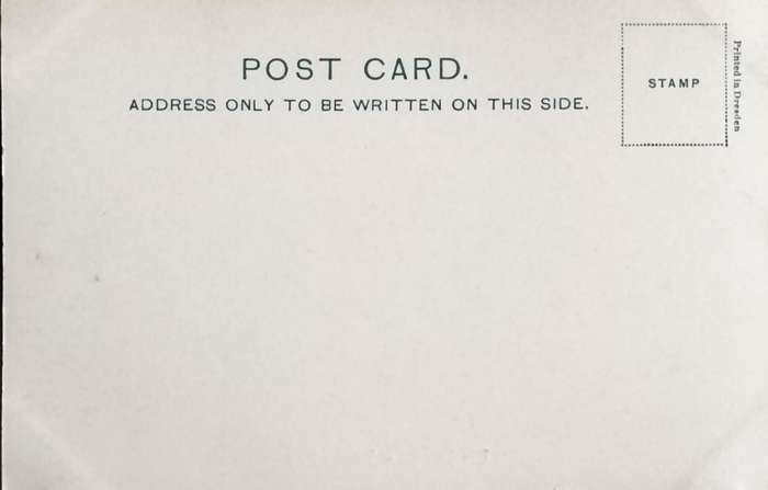 Antique Post card - Johannesburg - The hospital