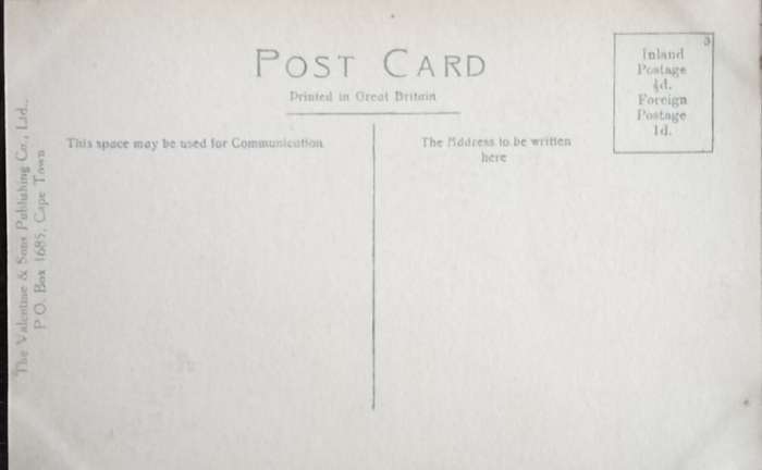 Antique Post card - Cape Town - St. George's Street