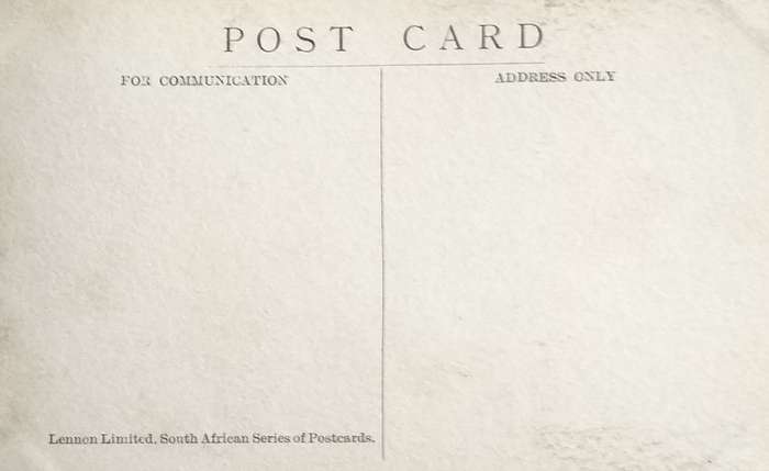 Antique Post Cards - South Africa - Hout Bay