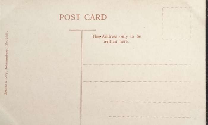 Antique Post Cards - South Africa - Groote Schuur - Late Cecil Rhodes' house