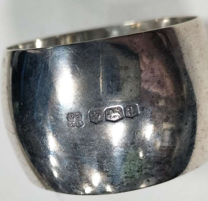 Antique Sheffield Silver serviette ring 32,3g (20)