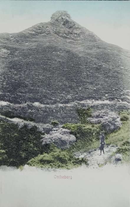 Vintage Post card - South Africa - Ontheberg