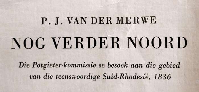 Nog verder Noord (van der Merwe 1962)