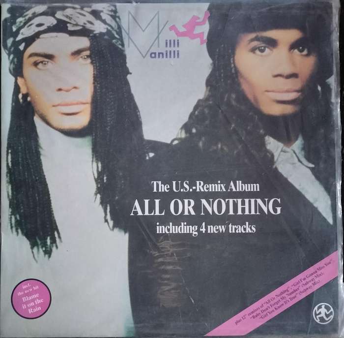 Vintage LP / Record / Vinyl - Milli Vanilli - All or nothing (US remix album)