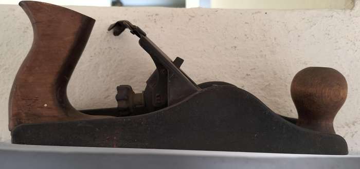 Vintage wood plane - Unusual - Carcass - Made in USA - No5?